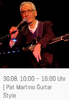 PAT MARTINO STYLE workshop